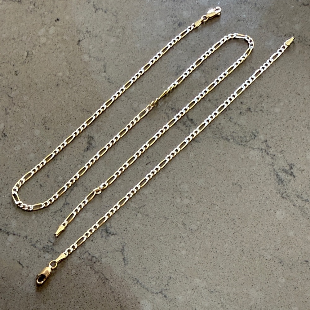 14K Gold Necklace Set